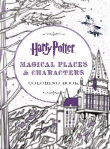 Harry Potter: Magical Places & Characters Colouring Book