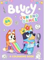 Bluey: Fun and Games: A Colouring Book