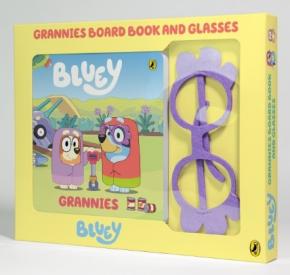 Bluey: Grannies Board Book and Grannies Glasses Box Set